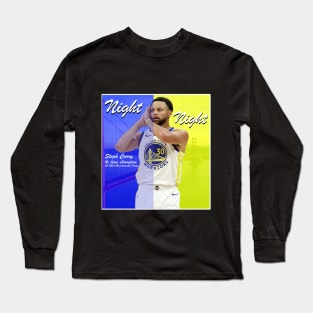 Night Night - Steph Curry T-Shirt Long Sleeve T-Shirt